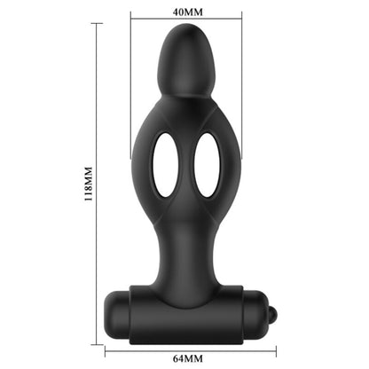 MR PLAY - SILICONE VIBRATING BUTT PLUG