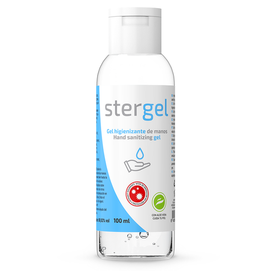 STERGEL - HYDROALCOHOLIC HAND SANITIZER GEL ALOE VERA 100ML