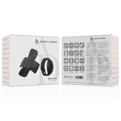 ANNE'S DESIRE - PANTY PLEASURE TECHNOLOGY A WATCHME BLACK