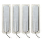 ELECTRASTIM - 4 X LANGE SELBSTKLEBENDE PADS 1.5 CM X 7.5 CM