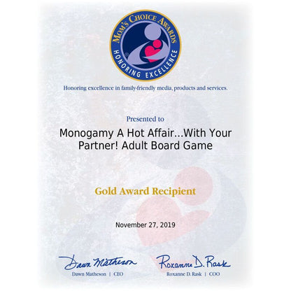 MONOGAMY - A COUPLE'S GAME WITH HIGH EROTIC CONTENT