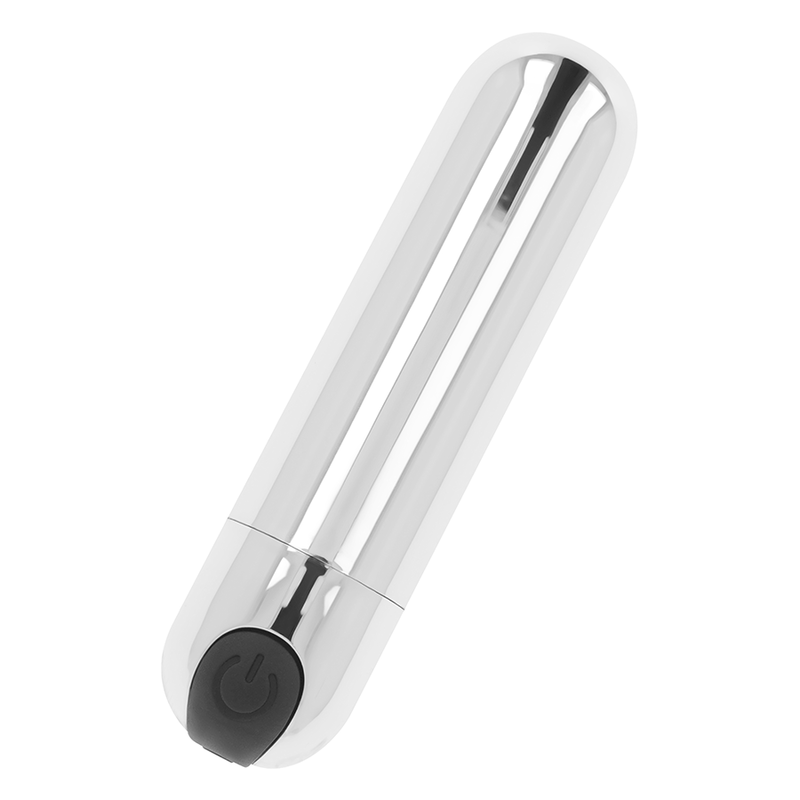 OHMAMA - SILVER VIBRATING EGG 8 CM