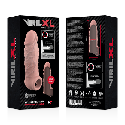 VIRILXL - NATURAL PENILE ENLARGEMENT FROM LIQUID SILICONE V7