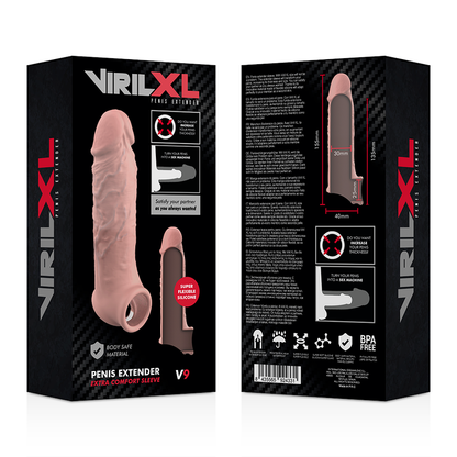 VIRILXL - NATURAL PENILE ENLARGEMENT FROM LIQUID SILICONE V9