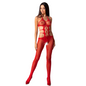 PASSION - WOMAN BS084 ROTER BODYSTOCKING, EINE GRÖSSE