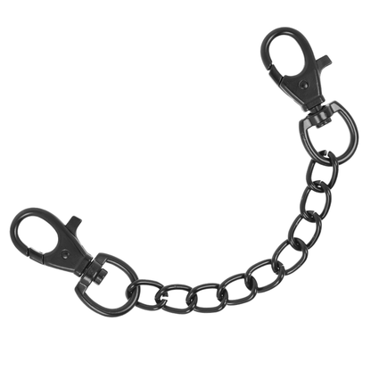 FETISH SUBMISSIVE DARK ROOM - ANKLE CUFFS MADE OF VEGAN LEATHER WITH NEOPRENE LINING