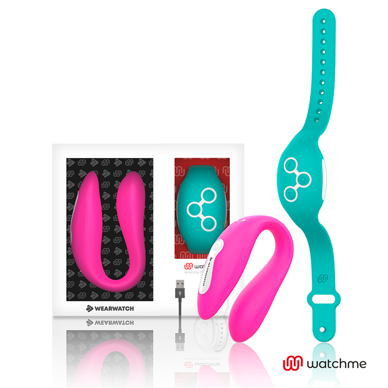 WEARWATCH - DUAL-TECHNOLOGY WATCH ME VIBRATOR FUCHSIA / SEAWATER