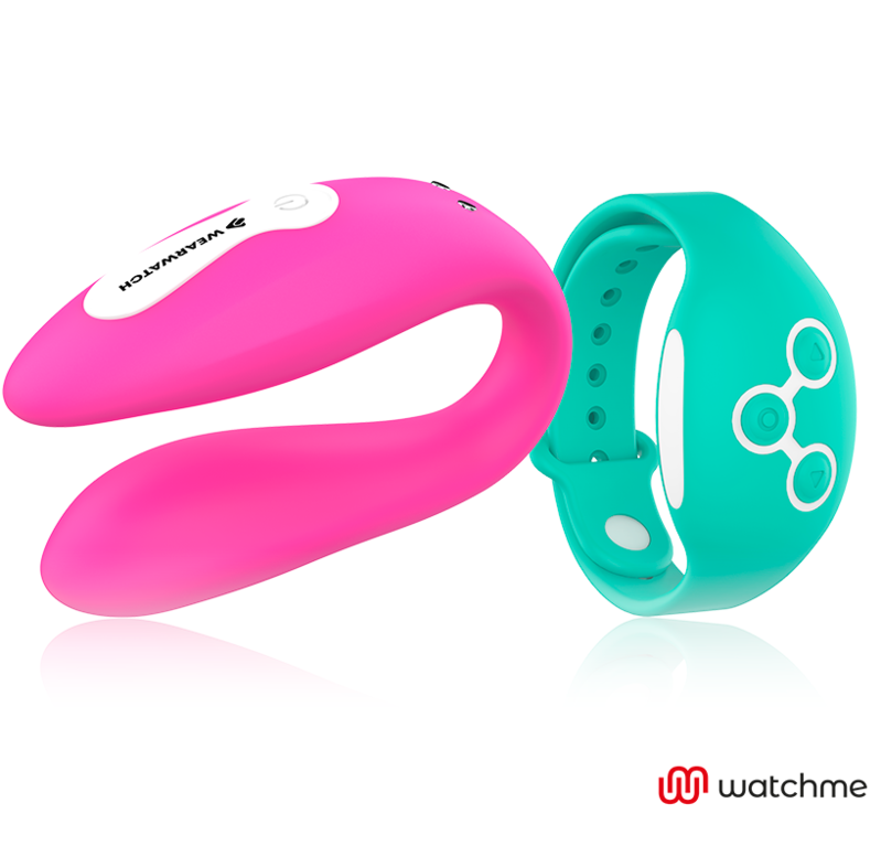 WEARWATCH - DUAL-TECHNOLOGY WATCH ME VIBRATOR FUCHSIA / SEAWATER