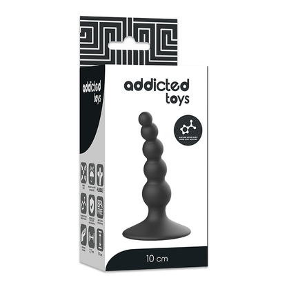 ADDICTED TOYS - ANAL SEX PLUG 10 CM BLACK